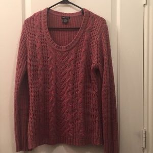 Pink/Gray Sweater